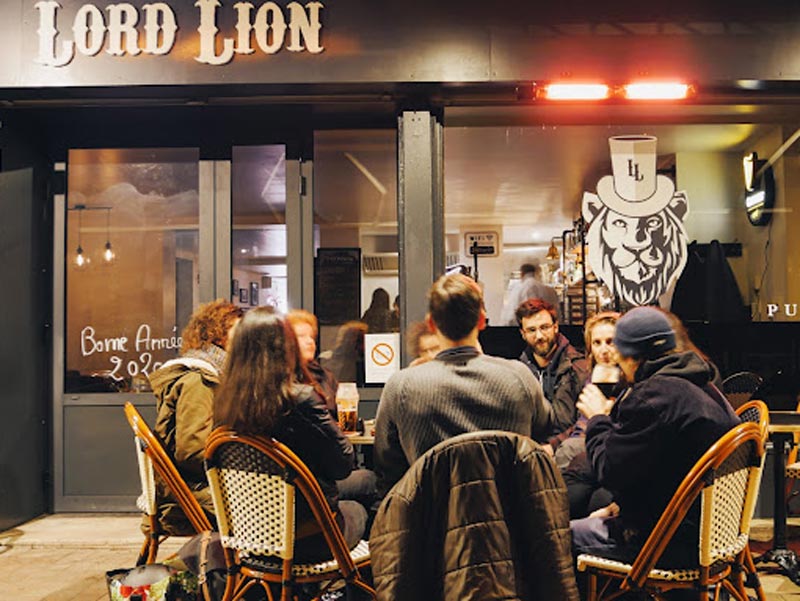Lord Lion à Bordeaux, établissement Cotton.