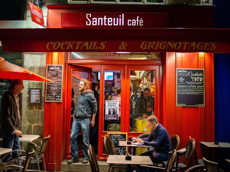 Santeuil Café à NANTES, établissement Cotton.
